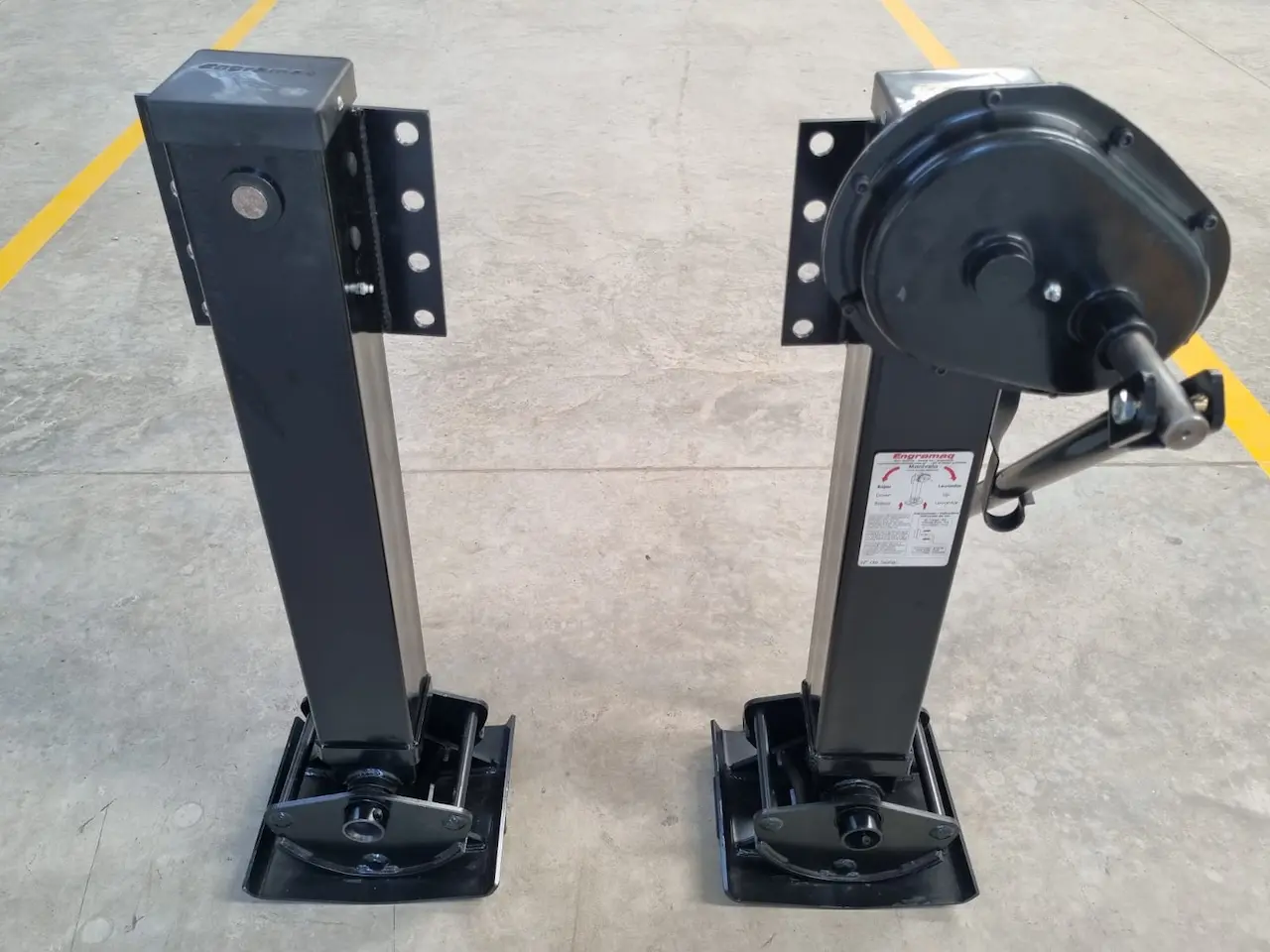 Conjunto Pata Apoyo E24N - Vista frontal