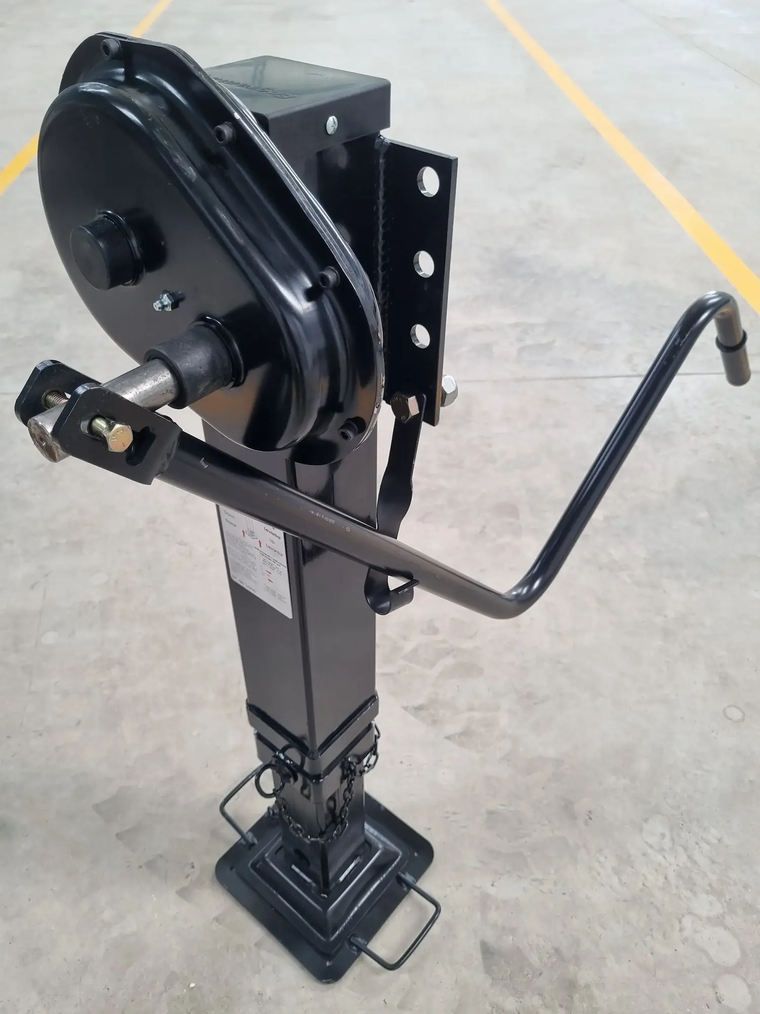 Pata Apoyo E24A Extensible - Vista frontal